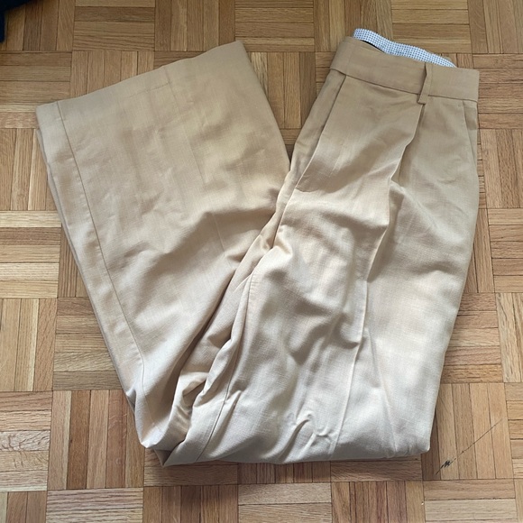 Zara camel wide leg trousers - Picture 4 of 5
